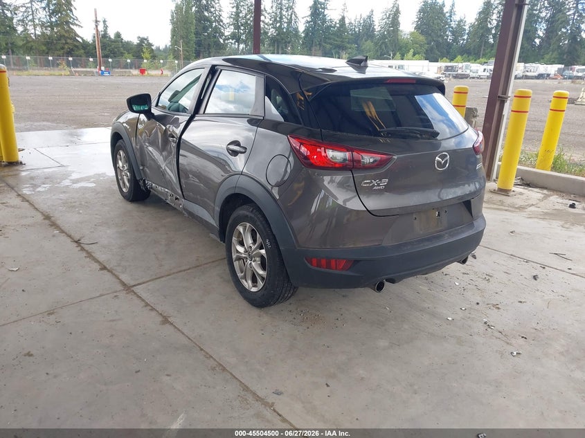 2017 Mazda Cx-3 VIN JM1DKFB70H0165938 IAAI salvage auction — SIDE, Bill Of Sale (Washington), sold $2,800 on 2026-07-25 (photo 3)