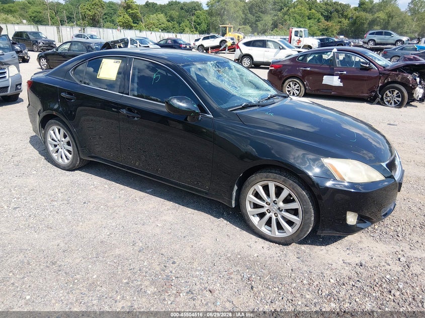 2008 Lexus Is 250 VIN JTHCK262685023016 IAAI salvage auction — FRONT END, Salvage (New Jersey), sold $2,250 on 2026-07-28 (photo 1)
