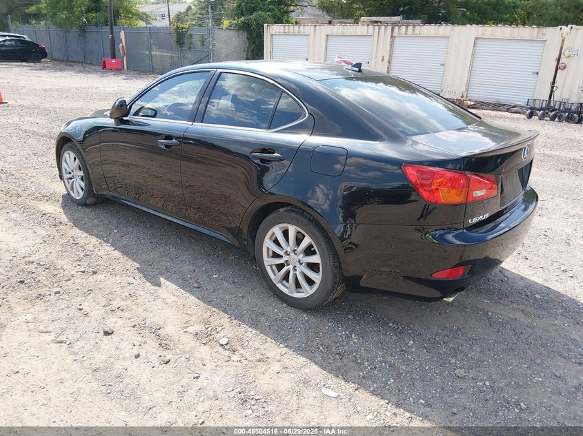 2008 Lexus Is 250 VIN JTHCK262685023016 IAAI salvage auction — FRONT END, Salvage (New Jersey), sold $2,250 on 2026-07-28 (photo 3)