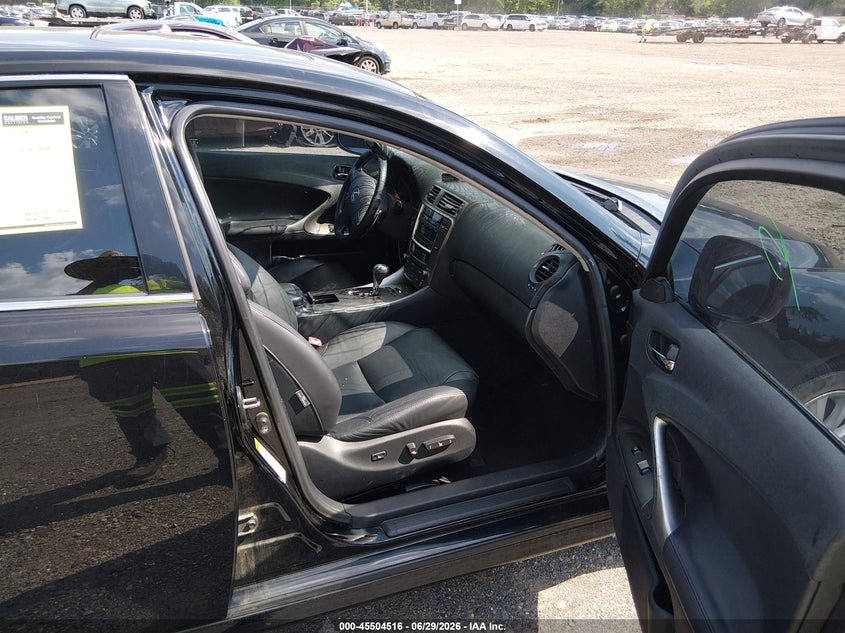 2008 Lexus Is 250 VIN JTHCK262685023016 IAAI salvage auction — FRONT END, Salvage (New Jersey), sold $2,250 on 2026-07-28 (photo 5)