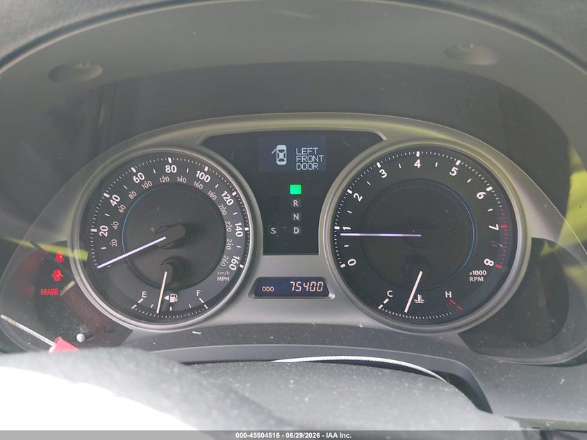 2008 Lexus Is 250 VIN JTHCK262685023016 IAAI salvage auction — FRONT END, Salvage (New Jersey), sold $2,250 on 2026-07-28 (photo 7)