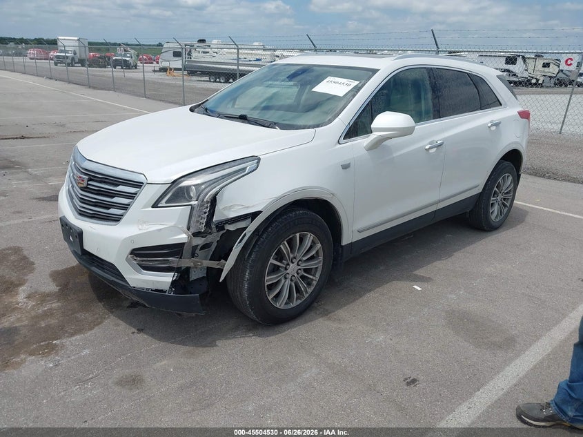 2017 Cadillac Xt5 VIN 1GYKNBRS7HZ131583 IAAI salvage auction — FRONT END, Certificate Of Title (Nebraska), sold $3,150 on 2026-07-09 (photo 2)