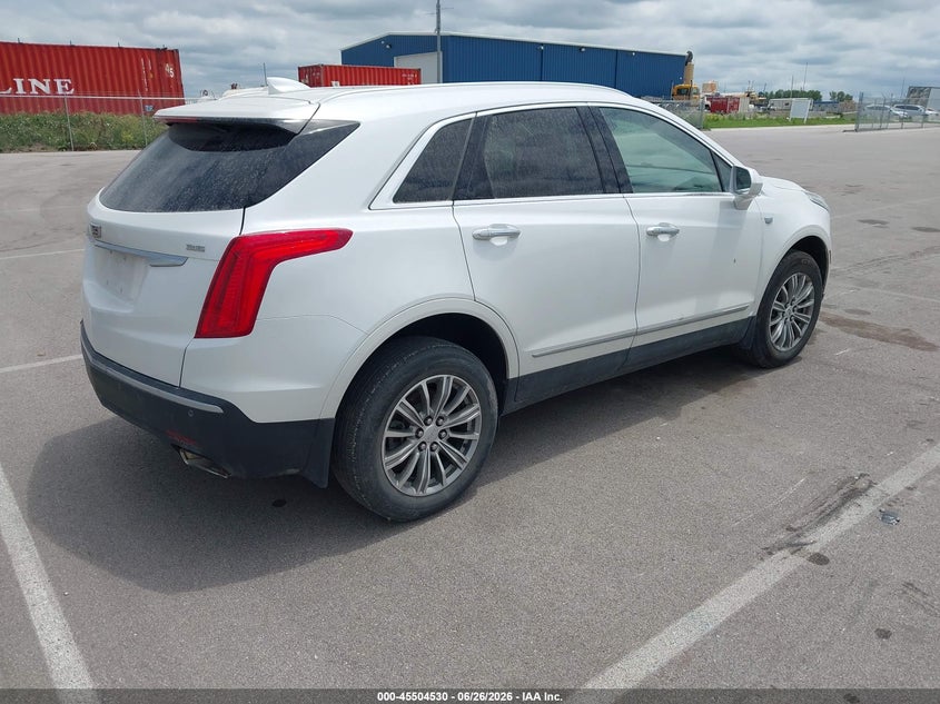 2017 Cadillac Xt5 VIN 1GYKNBRS7HZ131583 IAAI salvage auction — FRONT END, Certificate Of Title (Nebraska), sold $3,150 on 2026-07-09 (photo 4)