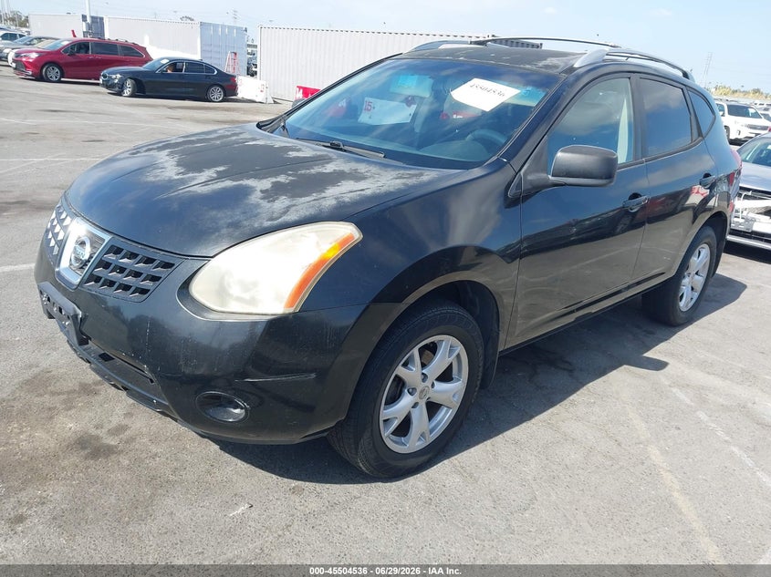 2009 Nissan Rogue VIN JN8AS58T49W049792 IAAI salvage auction — RIGHT FRONT, Salvage (California), sold $725 on 2026-07-16 (photo 2)