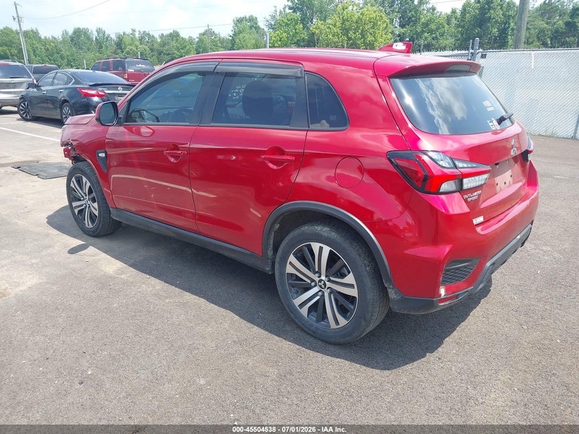 2024 Mitsubishi Outlander VIN JA4ARUAU1RU023872 IAAI salvage auction — FRONT END, Nrc Lienholder Repossession Paperwork (Mississippi), sold $3,550 on 2026-07-23 (photo 3)