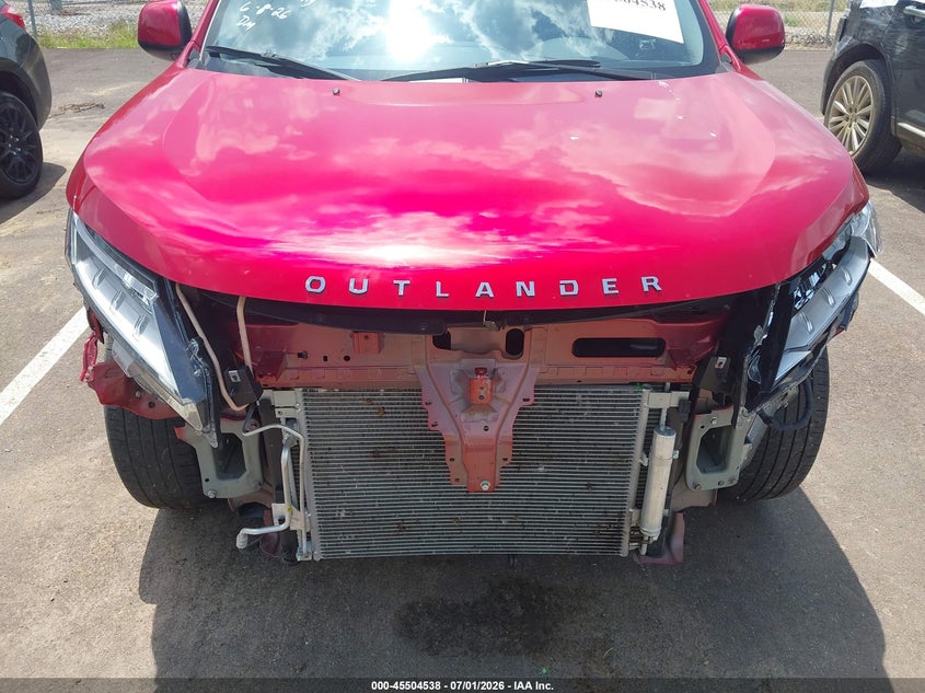 2024 Mitsubishi Outlander VIN JA4ARUAU1RU023872 IAAI salvage auction — FRONT END, Nrc Lienholder Repossession Paperwork (Mississippi), sold $3,550 on 2026-07-23 (photo 6)