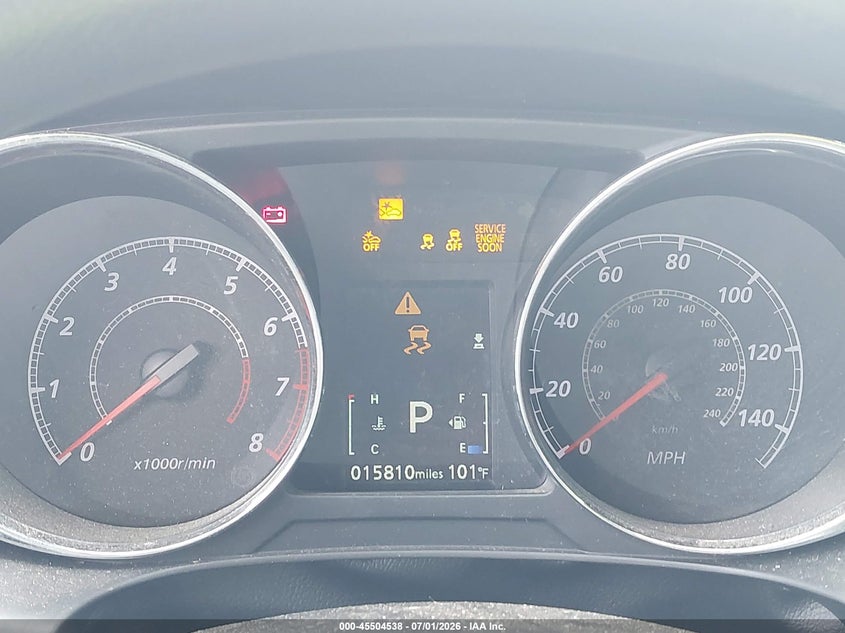2024 Mitsubishi Outlander VIN JA4ARUAU1RU023872 IAAI salvage auction — FRONT END, Nrc Lienholder Repossession Paperwork (Mississippi), sold $3,550 on 2026-07-23 (photo 7)
