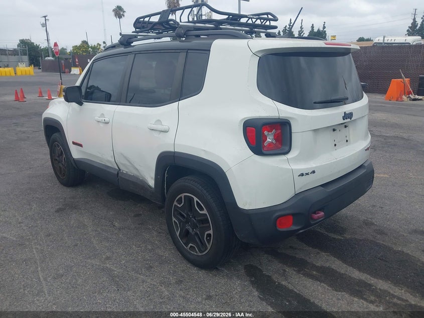 2017 Jeep Renegade VIN ZACCJBCB6HPG39170 IAAI salvage auction — SIDE, Salvage (California), sold $3,200 on 2026-07-08 (photo 3)