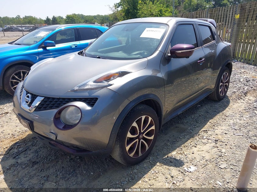 2015 Nissan Juke VIN JN8AF5MRXFT501580 IAAI salvage auction — NORMAL WEAR, Clear (Florida), sold $575 on 2026-07-13 (photo 2)