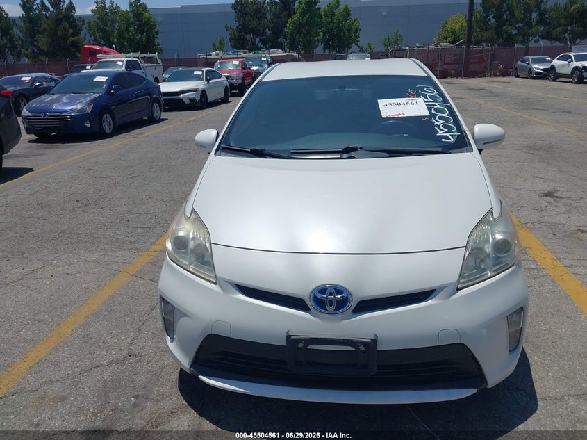 2015 Toyota Prius VIN JTDKN3DU4F0415016 IAAI salvage auction — NORMAL WEAR, Clear - Dealer Only (California), sold $2,700 on 2026-07-14 (photo 6)
