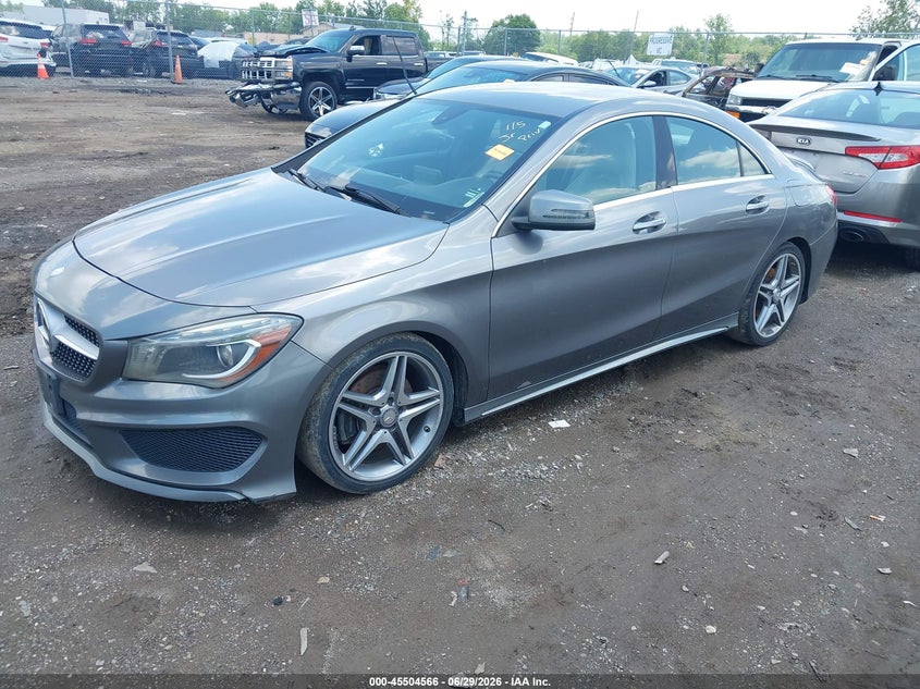 2015 Mercedes-benz Cla-klasse VIN WDDSJ4EB8FN184595 IAAI salvage auction — NORMAL WEAR, Original (Ohio), sold $1,650 on 2026-07-16 (photo 2)