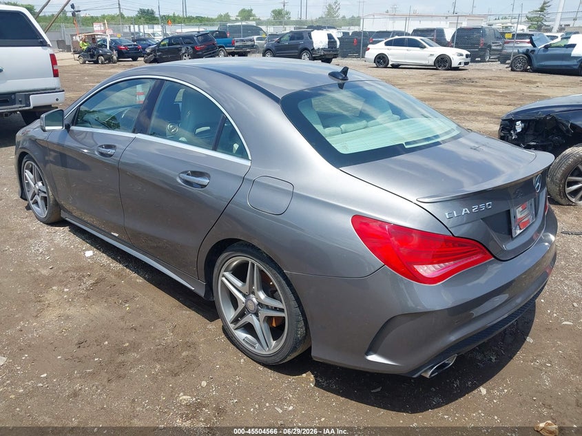 2015 Mercedes-benz Cla-klasse VIN WDDSJ4EB8FN184595 IAAI salvage auction — NORMAL WEAR, Original (Ohio), sold $1,650 on 2026-07-16 (photo 3)