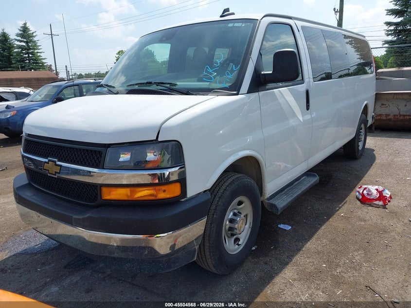 2025 Chevrolet Express VIN 1GAZGPFP1S1255018 IAAI salvage auction — Burn Interior, Clear (Florida), sold $25,250 on 2026-07-30 (photo 2)