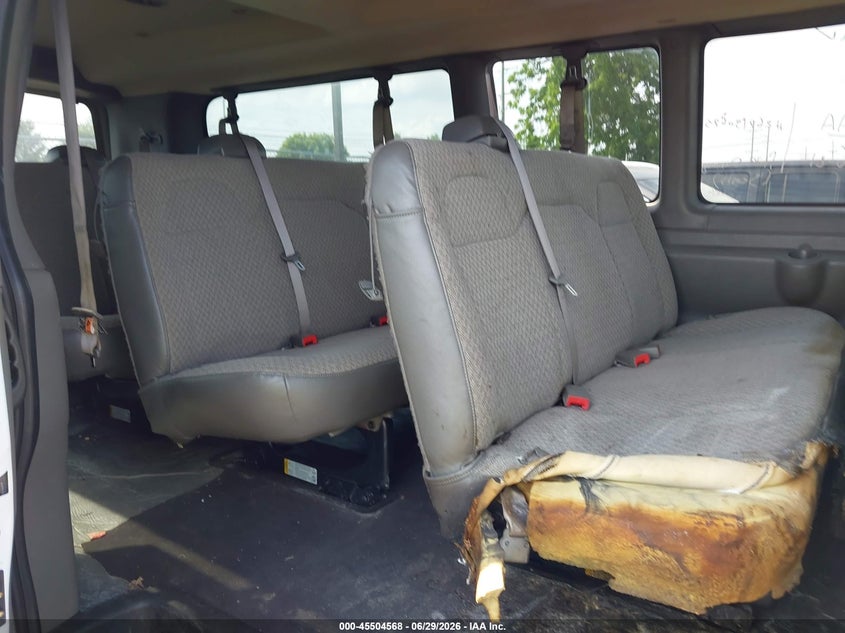 2025 Chevrolet Express VIN 1GAZGPFP1S1255018 IAAI salvage auction — Burn Interior, Clear (Florida), sold $25,250 on 2026-07-23 (photo 8)