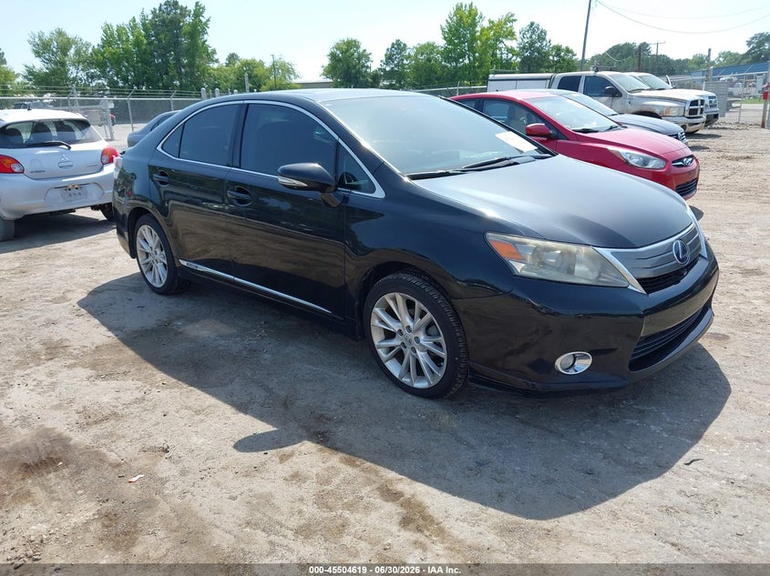 2010 Lexus Hs 250h VIN JTHBB1BA9A2034487 IAAI salvage auction — NORMAL WEAR, Clear (California), sold $875 on 2026-07-24 (photo 1)