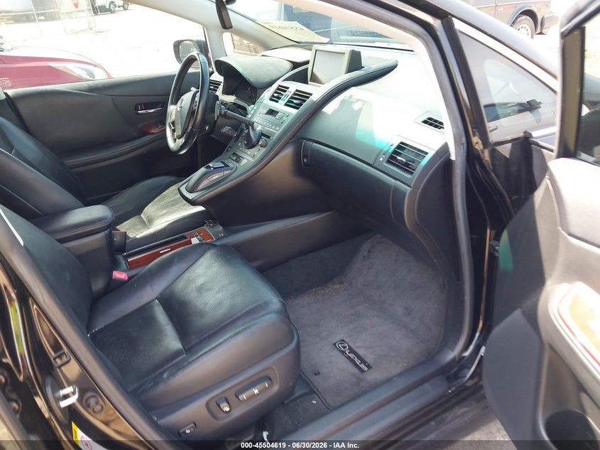 2010 Lexus Hs 250h VIN JTHBB1BA9A2034487 IAAI salvage auction — NORMAL WEAR, Clear (California), sold $875 on 2026-07-24 (photo 5)