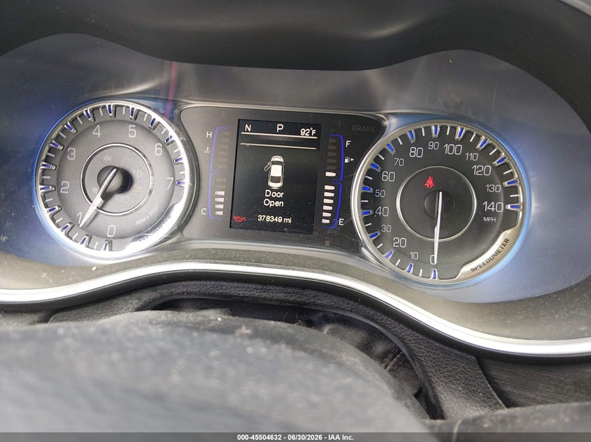 2015 Chrysler 200 VIN 1C3CCCAGXFN730970 IAAI salvage auction — FRONT END, Salvage Title, sold $275 on 2026-07-22 (photo 7)