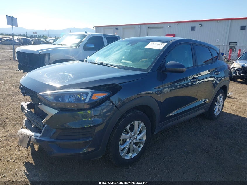2021 Hyundai Tucson VIN KM8J23A40MU385815 IAAI salvage auction — FRONT END, Salvage Title, sold $3,250 on 2026-07-31 (photo 2)