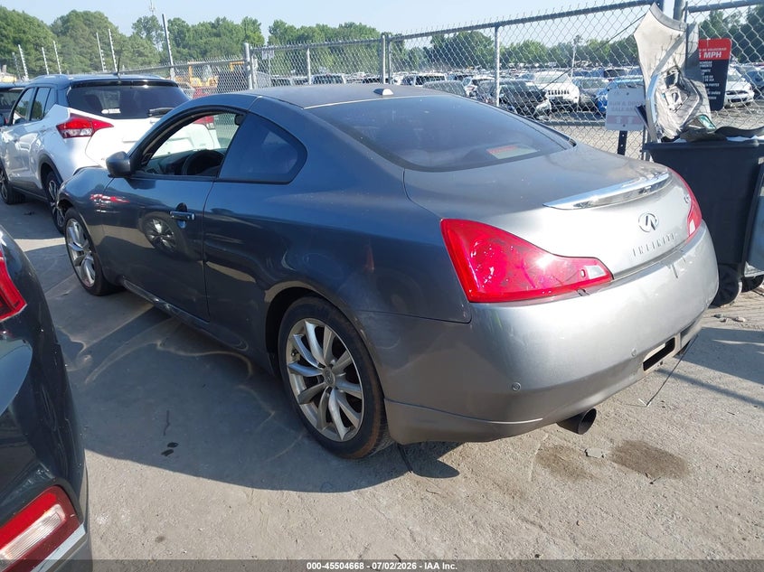 2012 Infiniti G VIN JN1CV6EK7CM420043 IAAI salvage auction — NORMAL WEAR, Clear (Michigan), sold $25 on 2026-07-29 (photo 3)