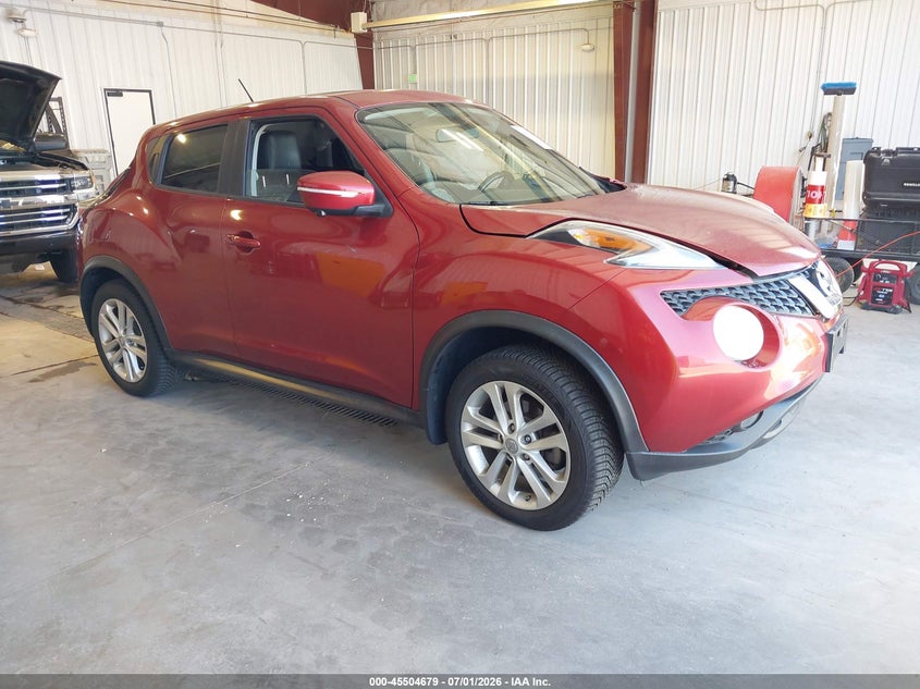 2015 Nissan Juke VIN JN8AF5MV9FT559158 IAAI salvage auction — UNKNOWN, Salvage (Utah), sold $25 on 2026-07-29 (photo 1)