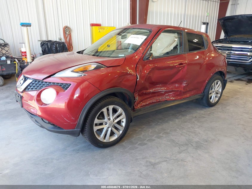 2015 Nissan Juke VIN JN8AF5MV9FT559158 IAAI salvage auction — UNKNOWN, Salvage (Utah), sold $25 on 2026-07-29 (photo 2)