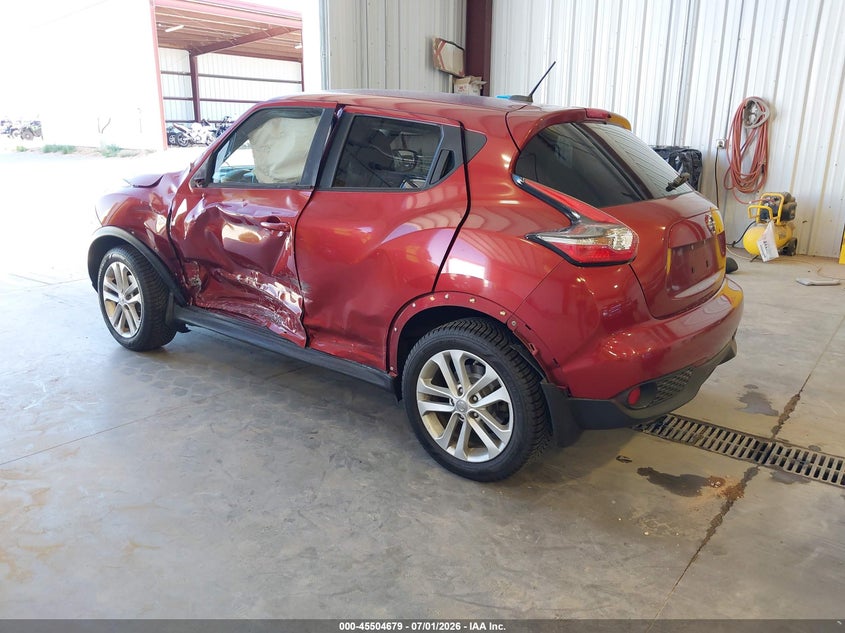 2015 Nissan Juke VIN JN8AF5MV9FT559158 IAAI salvage auction — UNKNOWN, Salvage (Utah), sold $25 on 2026-07-29 (photo 3)