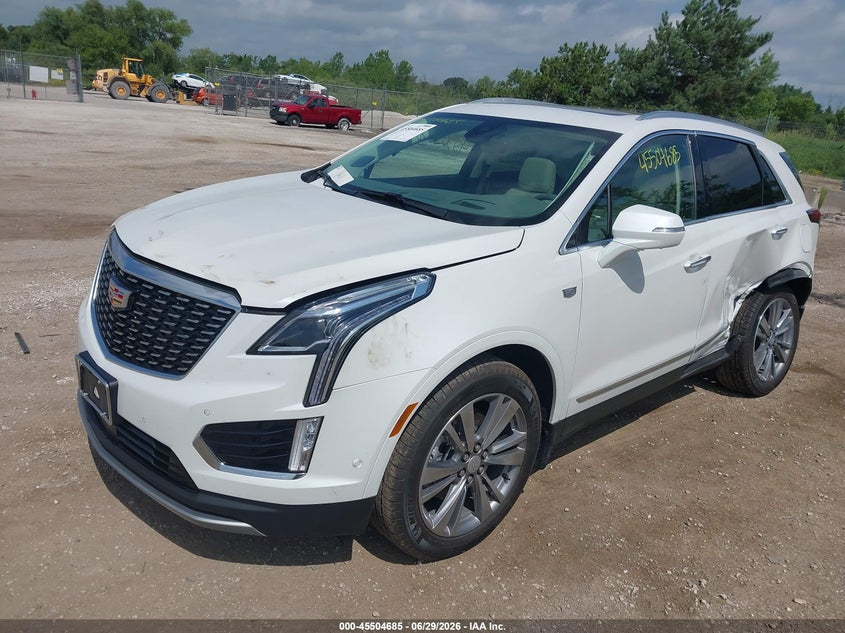 2026 Cadillac Xt5 VIN 1GYKNDRS3TZ108533 IAAI salvage auction — LEFT SIDE, Wait Title, sold $19,550 on 2026-08-24 (photo 2)