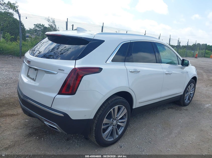 2026 Cadillac Xt5 VIN 1GYKNDRS3TZ108533 IAAI salvage auction — LEFT SIDE, Wait Title, sold $19,550 on 2026-08-24 (photo 4)
