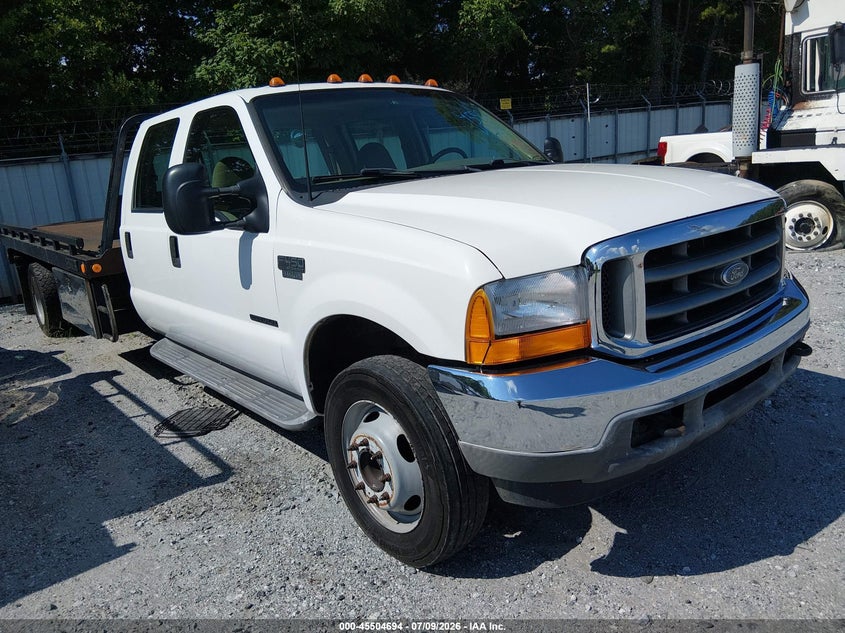 2001 Ford F-450 VIN 1FDXW46F01EC31951 IAAI salvage auction — REPOSSESSION, Enterprise Vehicles Clear Only (Georgia), sold $7,500 on 2026-07-21 (photo 1)