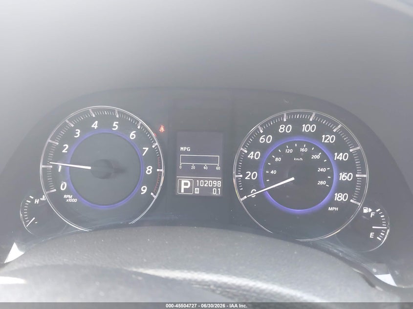 2012 Infiniti Fx VIN JN8AS1MW2CM151314 IAAI salvage auction — RIGHT FRONT, Mv-907A (New York), sold $1,000 on 2026-07-21 (photo 7)