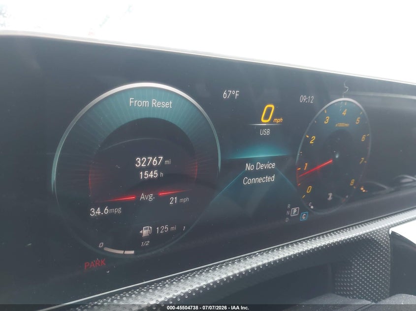 2020 Mercedes-benz A-klasse VIN WDD3G4FB4LW042378 IAAI salvage auction — SIDE, Salvage (Massachusetts), sold $11,000 on 2026-08-11 (photo 7)