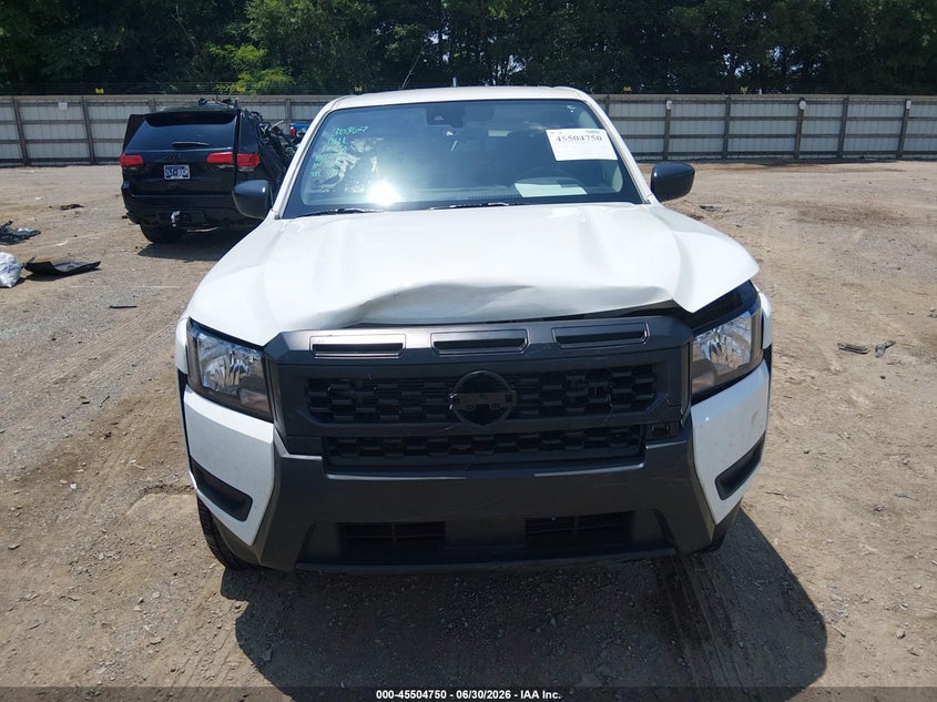 2025 Nissan Navara (frontier) VIN 1N6ED1CM1SN648318 IAAI salvage auction — FRONT END, Wait Title, sold $8,100 on 2026-08-19 (photo 6)
