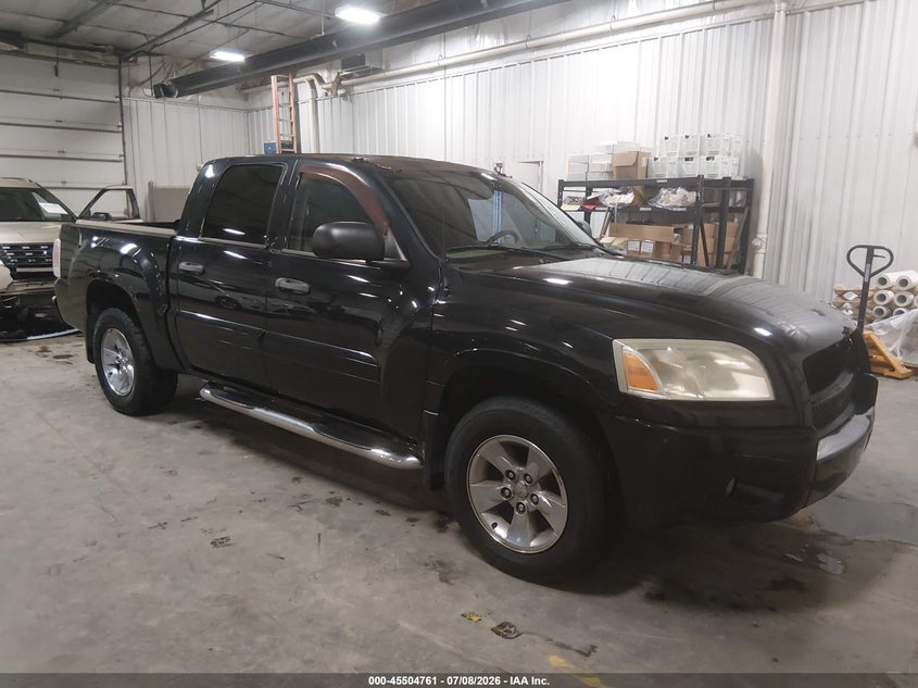 2006 Mitsubishi Raider VIN 1Z3HC48N16S538131 IAAI salvage auction — FRONT END, Salvage (Iowa), sold $75 on 2026-07-28 (photo 1)