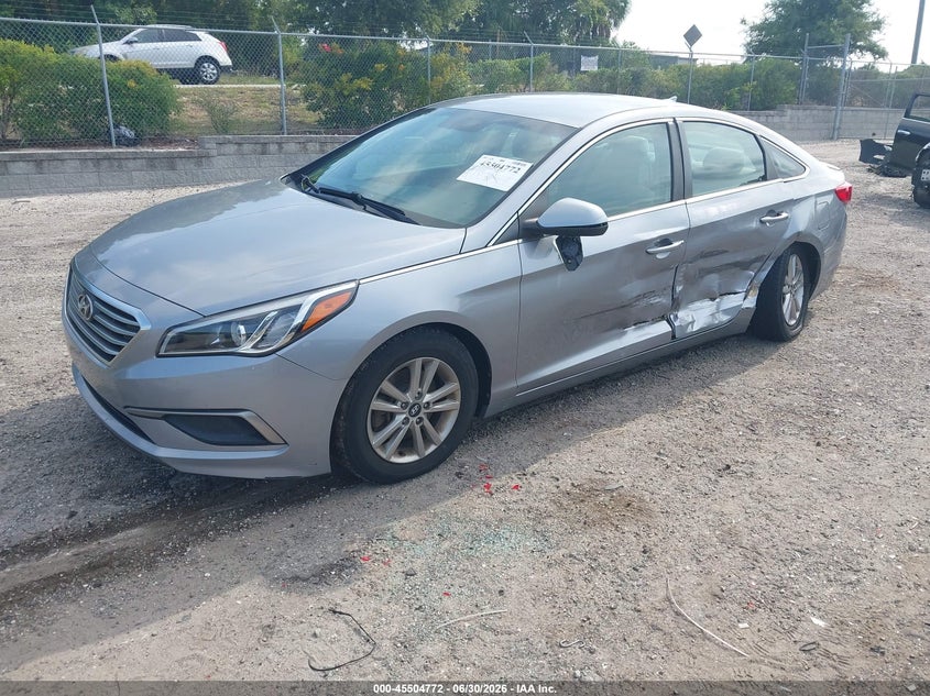 2017 Hyundai Sonata VIN 5NPE24AF5HH441308 IAAI salvage auction — SIDE, Rebuildable (Florida), sold $950 on 2026-07-31 (photo 2)