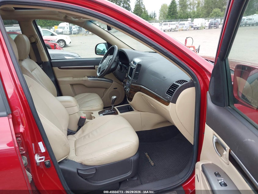 2012 Hyundai Santa fe VIN 5XYZKDAG2CG129473 IAAI salvage auction — NORMAL WEAR, Clear (Washington), sold $600 on 2026-07-22 (photo 5)