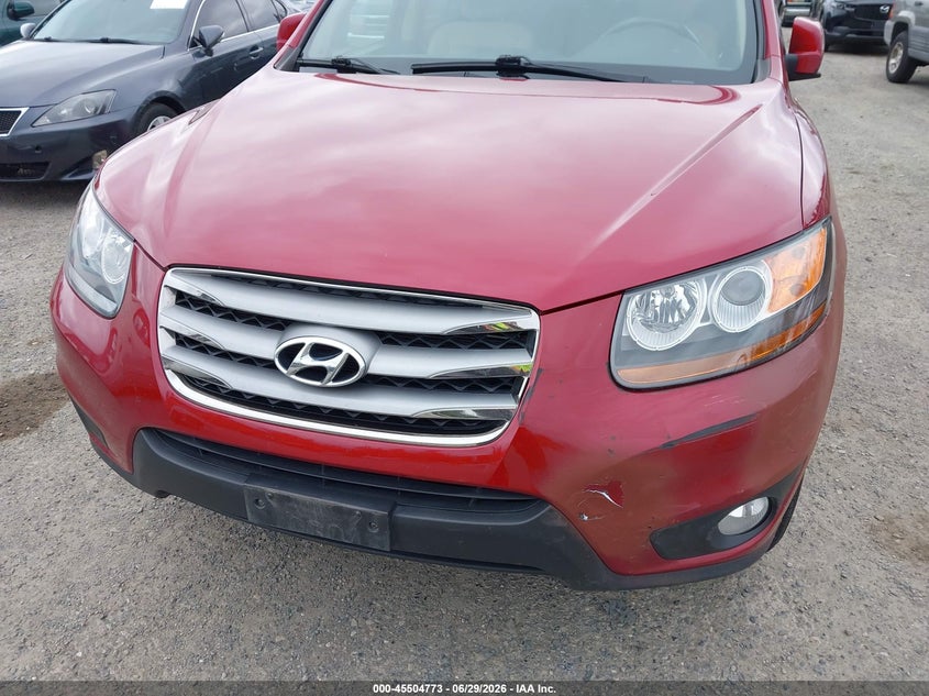 2012 Hyundai Santa fe VIN 5XYZKDAG2CG129473 IAAI salvage auction — NORMAL WEAR, Clear (Washington), sold $600 on 2026-07-22 (photo 6)