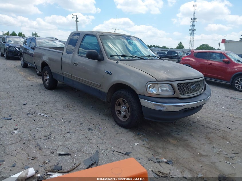 2001 Ford F-150 VIN 1FTZX17221NA48636 IAAI salvage auction — LEFT FRONT, Bill Of Sale (Georgia), sold $300 on 2026-07-08 (photo 1)