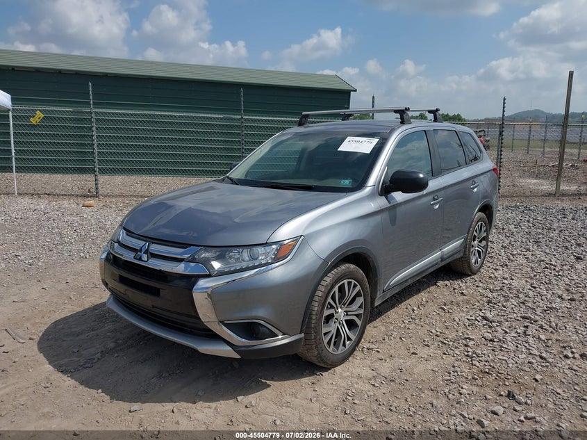 2016 Mitsubishi Outlander VIN JA4AZ3A35GZ039221 IAAI salvage auction — FRONT END, Salvage (Pennsylvania), sold $1,400 on 2026-07-21 (photo 2)