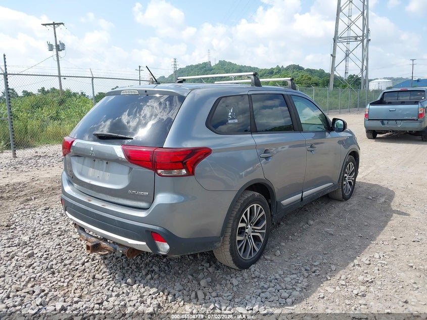 2016 Mitsubishi Outlander VIN JA4AZ3A35GZ039221 IAAI salvage auction — FRONT END, Salvage (Pennsylvania), sold $1,400 on 2026-07-21 (photo 4)