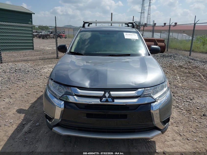 2016 Mitsubishi Outlander VIN JA4AZ3A35GZ039221 IAAI salvage auction — FRONT END, Salvage (Pennsylvania), sold $1,400 on 2026-07-21 (photo 6)