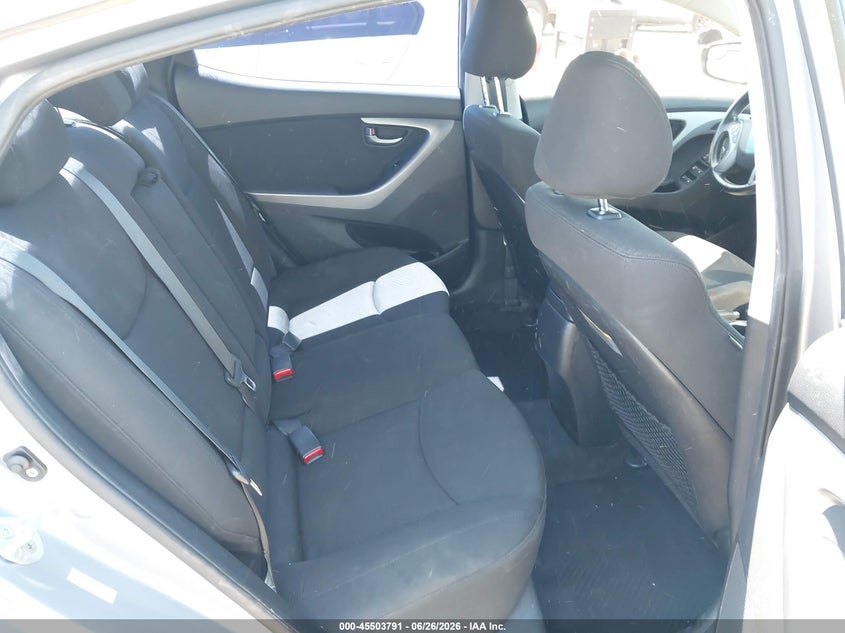 2015 Hyundai Elantra VIN KMHDH4AE9FU426326 IAAI salvage auction — REAR END, Salvage (California), sold $300 on 2026-07-17 (photo 8)