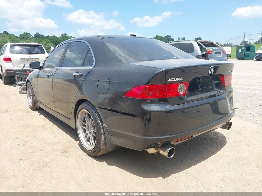 2008 Acura Tsx VIN JH4CL95868C011133 IAAI salvage auction — REAR END, Salvage (Tennessee), sold $4,050 on 2026-07-15 (photo 3)