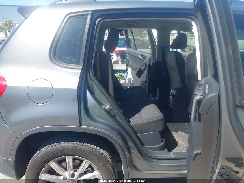 2018 Volkswagen Tiguan VIN WVGAV7AXXJK001653 IAAI salvage auction — FRONT END, Salvage (California), sold $3,075 on 2026-07-13 (photo 8)