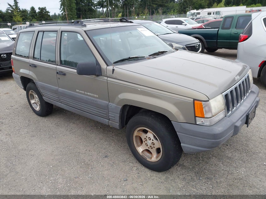 1996 Jeep Grand cherokee VIN 1J4EX58S0TC103002 IAAI salvage auction — NORMAL WEAR, Clear (Washington), sold $350 on 2026-07-08 (photo 1)