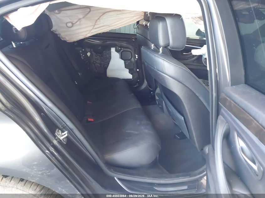 2012 BMW 5er VIN WBAFR7C52CC810195 IAAI salvage auction — SIDE, Salvage (California), sold $1,225 on 2026-07-30 (photo 8)