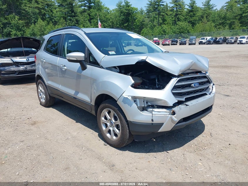 2020 Ford Ecosport VIN MAJ6S3GL8LC365640 IAAI salvage auction — FRONT END, Salvage Title, sold $25 on 2026-07-24 (photo 1)
