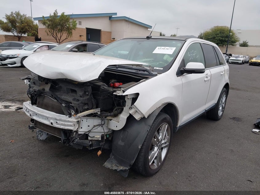 2013 Ford Edge VIN 2FMDK3KC1DBA48501 IAAI salvage auction — FRONT END, Salvage Title, sold $675 on 2026-07-31 (photo 2)