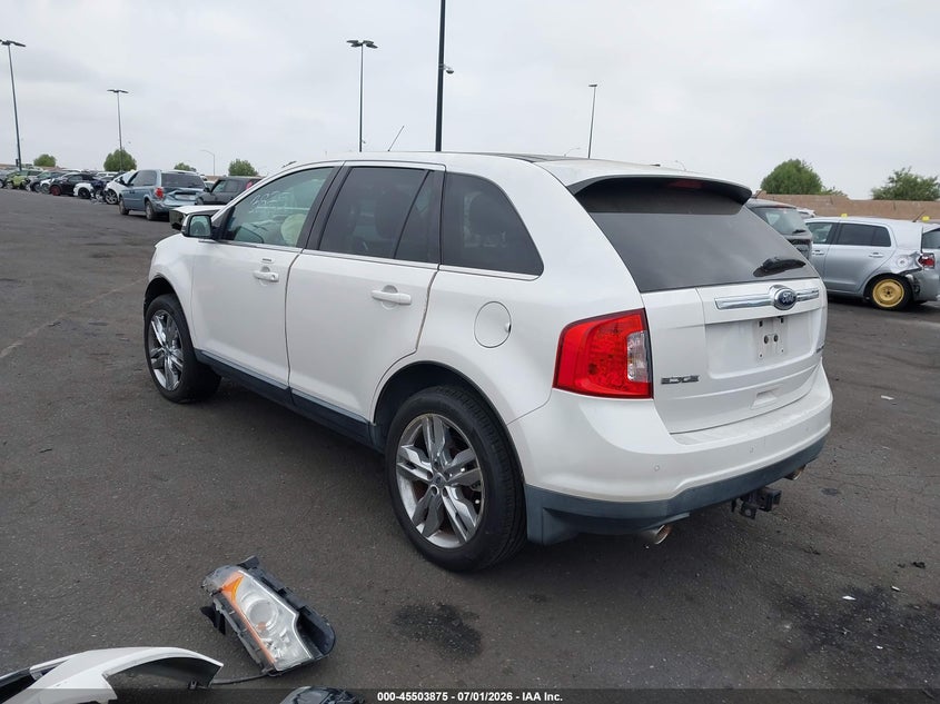2013 Ford Edge VIN 2FMDK3KC1DBA48501 IAAI salvage auction — FRONT END, Salvage Title, sold $675 on 2026-07-31 (photo 3)