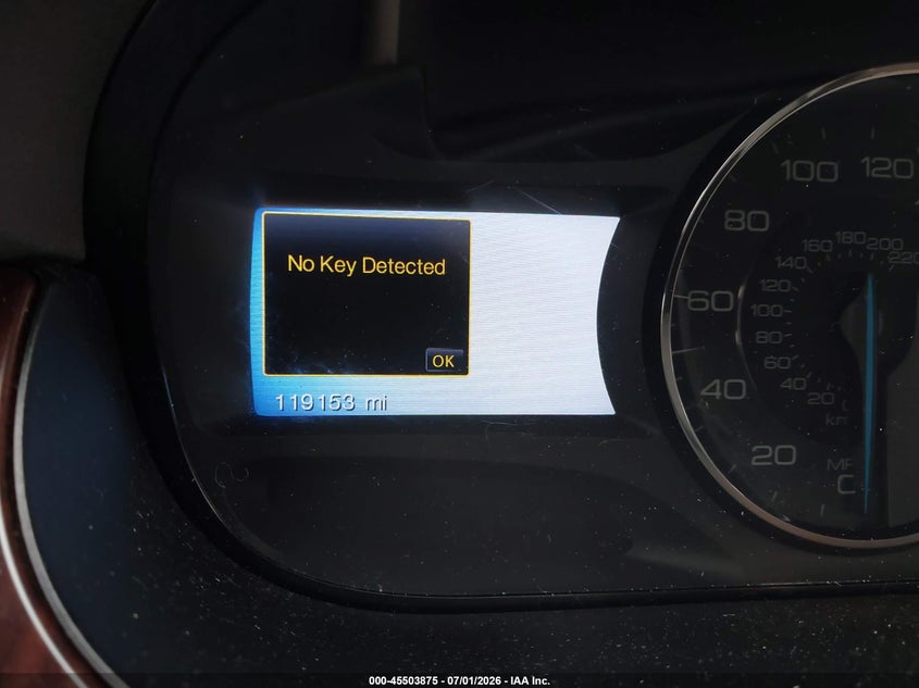 2013 Ford Edge VIN 2FMDK3KC1DBA48501 IAAI salvage auction — FRONT END, Salvage Title, sold $675 on 2026-07-31 (photo 7)