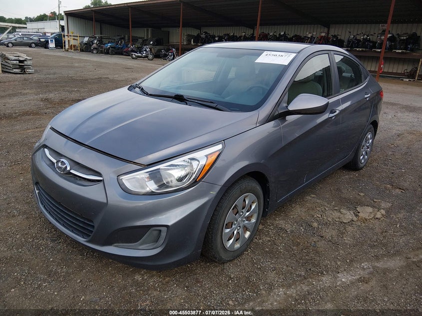 2017 Hyundai Accent VIN KMHCT4AEXHU282069 IAAI salvage auction — NORMAL WEAR, Original (Ohio), sold $875 on 2026-07-29 (photo 2)